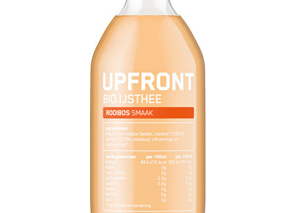 Upfront Bio ijsthee rooibos smaak