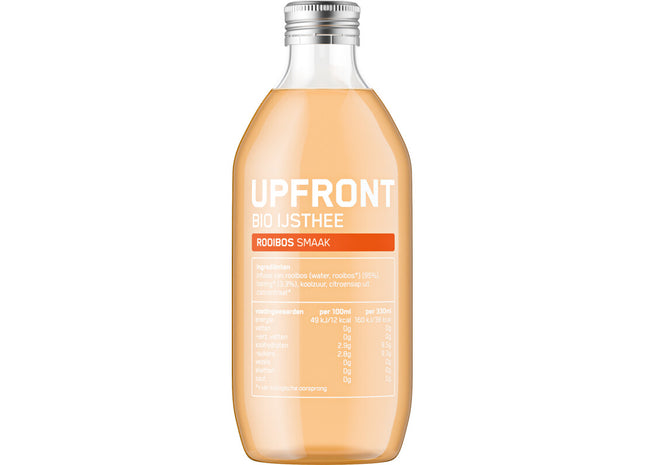 Upfront Bio ijsthee rooibos smaak