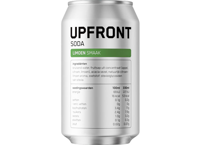 Upfront Soda limoen smaak