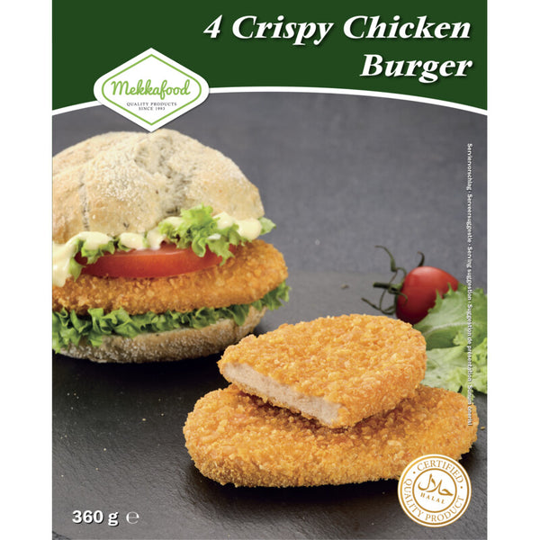 Mekkafood 4 crispy chicken burger