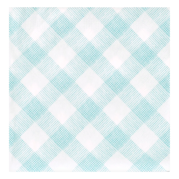 Checkered napkin