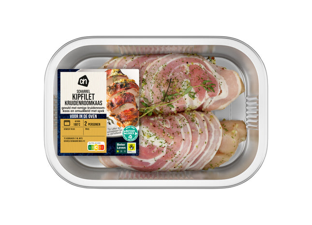 Scharrel kipfilet kruidenroomkaas