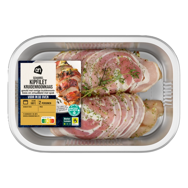 Scharrel kipfilet kruidenroomkaas