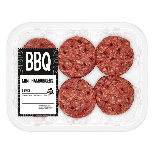 BBQ mini hamburgers