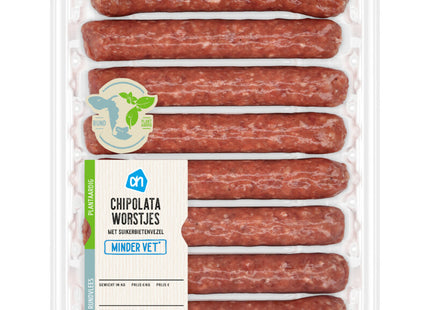 Chipolataworstjes minder vet 8 stuks