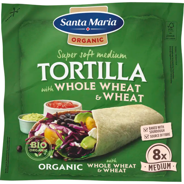 Santa Maria Tortilla-Wickel mit Vollkorn-Bio