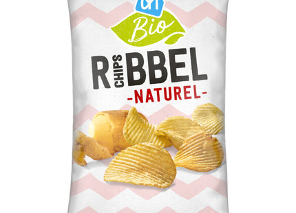 Bio Ribbelchips naturbelassen