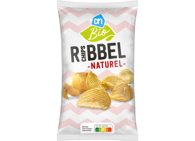 Bio Ribbelchips naturbelassen