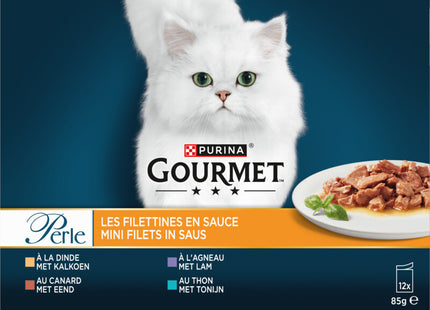 Gourmet Perle minifilets in saus eend tonijn lam