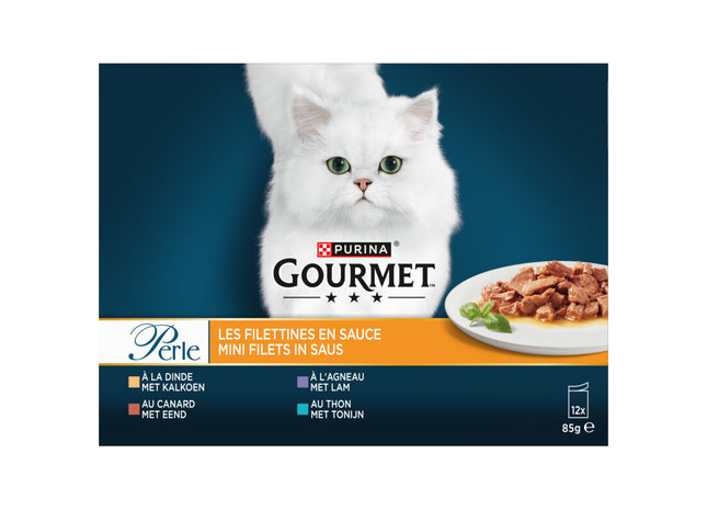 Gourmet-Perle-Minifilets in Enten-Thunfisch-Lammsauce