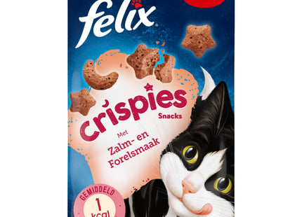 Felix Crispies zalm- & forelsmaak kattensnack