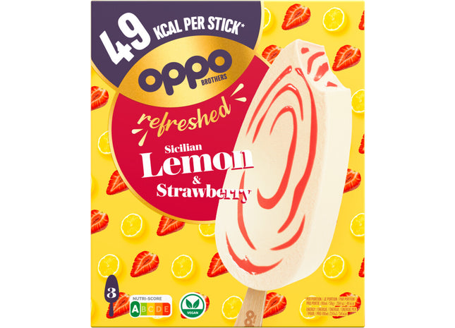 Oppo Brothers Refreshed sicilian lemon & strawberry
