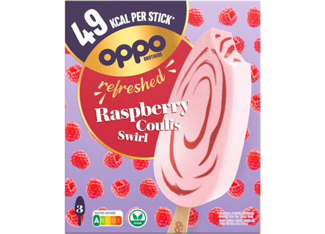 Oppo Brothers Refreshed raspberry coulis swirl