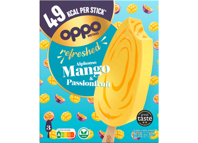 Oppo Brothers Refreshed mango & passionfruit