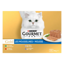 Gourmet Gold mousse met konijn rund kalf lam