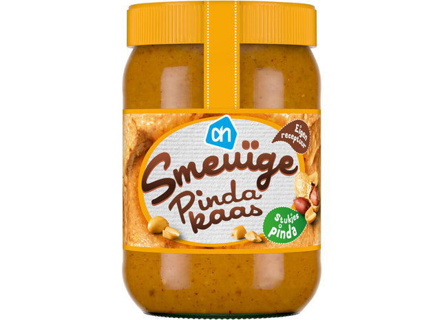 Smeuïge pindakaas stukjes noot