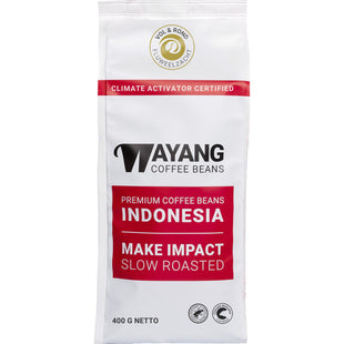 Wayang Vol & rond koffiebonen