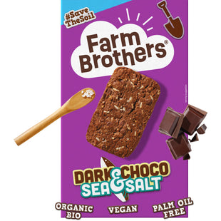 Farm Brothers Bio cookies chocolate & sea salt