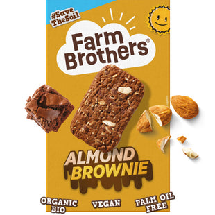 Farm Brothers Vegan brownie almond