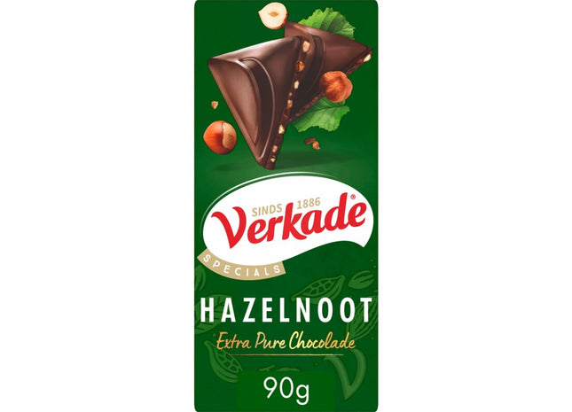 Verkade Specials hazelnoot extra pure chocolade
