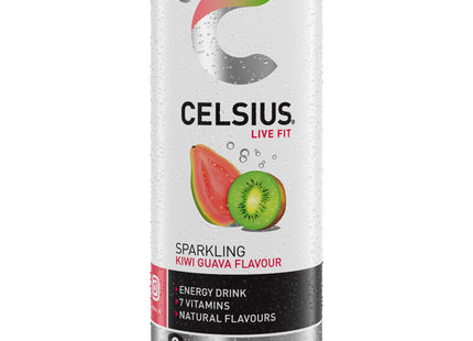 Celsius Sparkling kiwi guava flavour