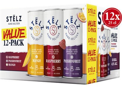 Stëlz Hard seltzer 12-pack