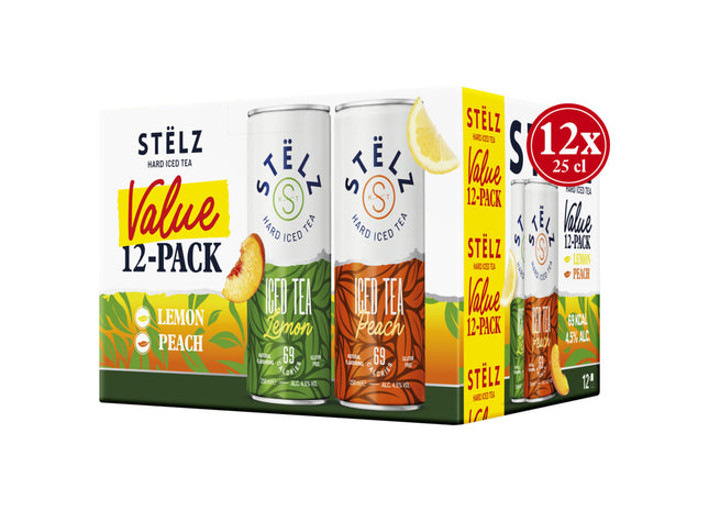 Stëlz Hard iced tea 12-pack