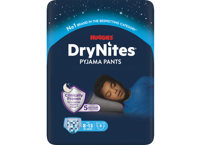 Huggies DryNites Windelhose für Jungen 8–15 Jahre