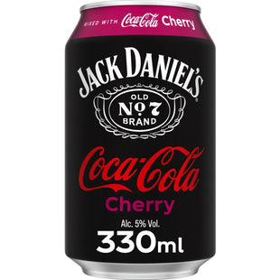 Jack Daniels Whiskey & coca cola cherry