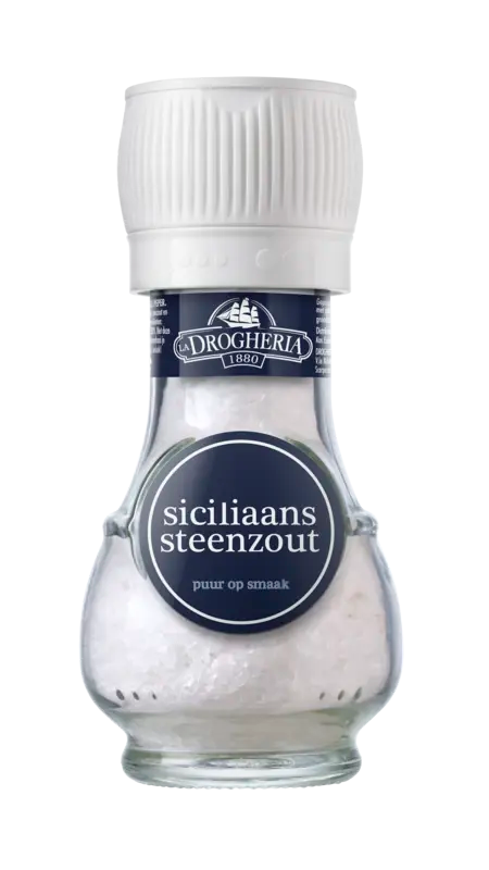 Sicilian rock salt from the grocery store