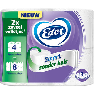Edet Smart 3-laags toiletpapier
