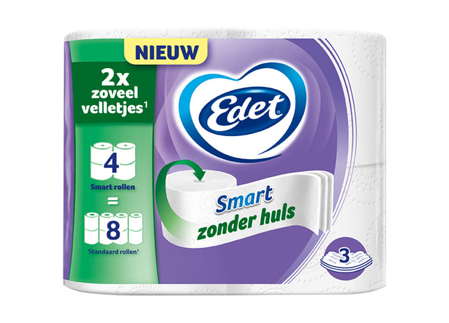 Edet Smart 3-laags toiletpapier