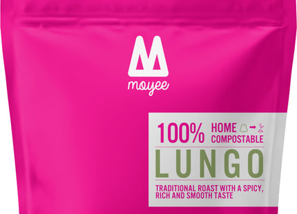 Moyee Lungo compostable capsules