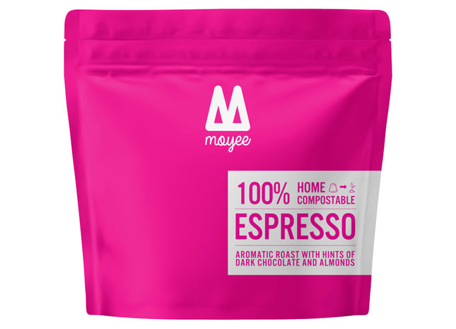 Moyee Espresso capsules compostable