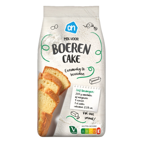 Backmischung für Rührkuchen nach Bauernart