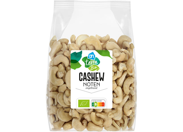 Biologisch Cashewnoten ongebrand