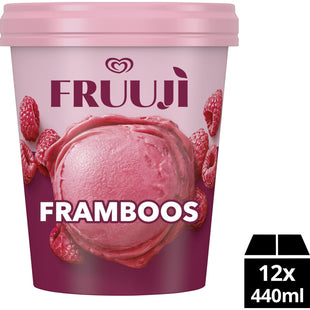 Ola Fruuji fruit sorbetijs framboos