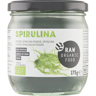 Rohes Bio-Spirulina-Pulver