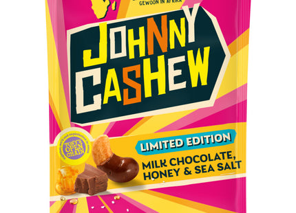 Johnny Cashew Chocolate honey sea salt limited edition