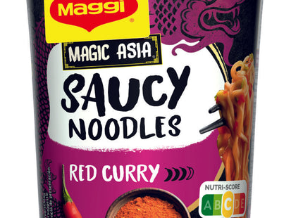 Maggi Saucy noodles red curry