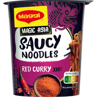 Maggi Saucy noodles red curry