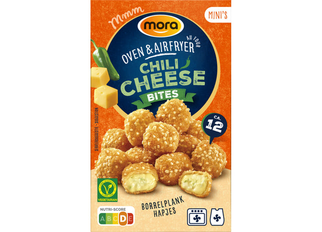 Mora Ofen- und Heißluftfritteusen-Chili-Käsehäppchen