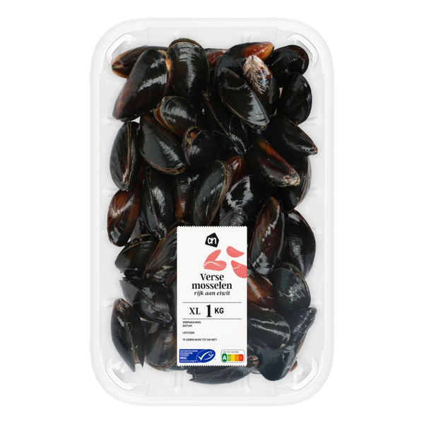 Fresh mussels XL