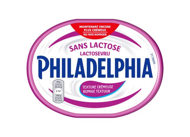 Philadelphia Zonder lactose