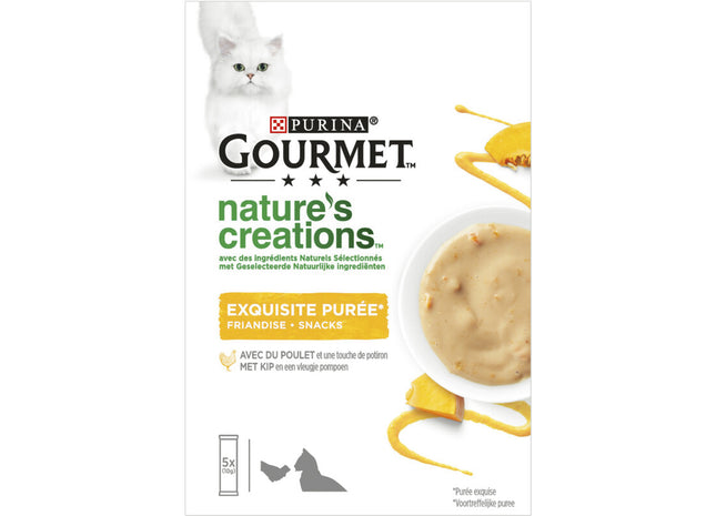 Gourmet Nature's Kreationen püriertes Hühnchen und Kürbis