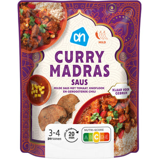 Curry madras saus