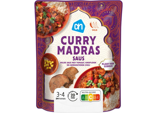 Curry madras saus