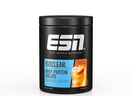 ESN Isoclear whey protein peach iced tea