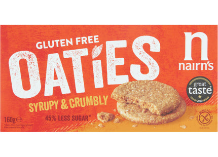 Nairn's Oaties syrupy & crumbly