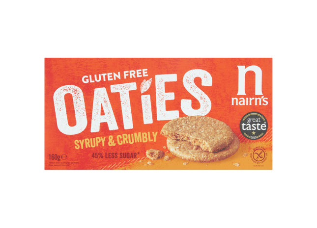 Nairn's Oaties syrupy & crumbly